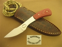 WARDMAN DAVE FIXED BLADE KNIFE   SOLD