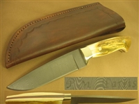 P.M. PARRIS Custom Fixed Blade Knife     SOLD