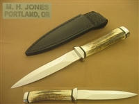JONES M. H. STAG BOOT KNIFE DAGGER PRICE REDUCED    SOLD