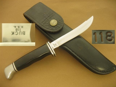 BUCK FIXED BLADE KNIFE   SOLD