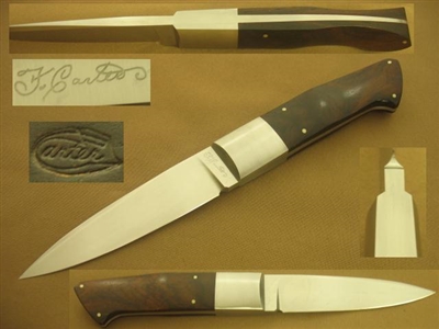 DR FRED CARTER FIGHTING KNIFE     SOLD