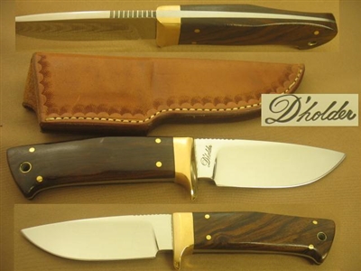 D'HOLDER VINTAGE 70'S DROP POINT KNIFE PRICE REDUCED   SOLD