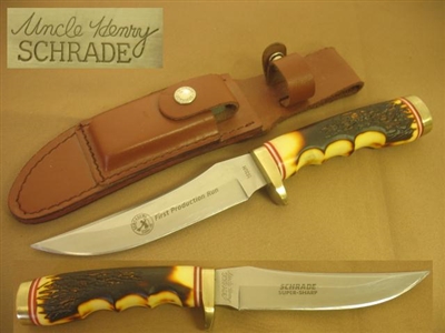 SCHRADE UNCLE HENRY FIRST PRODUCTION RUN KNIFE  SOLD