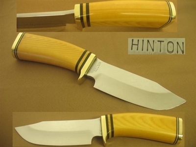 VINTAGE HINTON BIG GAME SKINNER KNIFE PRICE REDUCED       SOLD