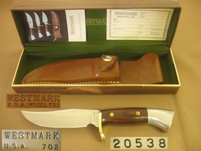 WESTERN WESTMARK MODEL 702 KNIFE MINT IN BOX   SOLD