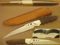 JOHN MOSSGROVE HANDMADE KNIFE KNIVES   SOLD