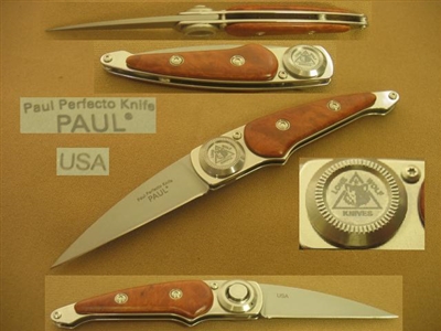 LONE WOLF PAUL PERFECTO FOLDING KNIFE    SOLD