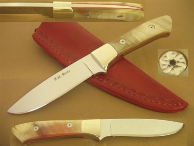 P. M. PARRIS RAMS DROP POINT SKINNING KNIFE PRICE REDUCED    SOLD