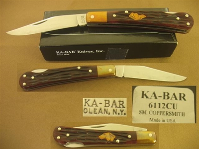 KA-BAR COPPERSMITH KNIFE   SOLD