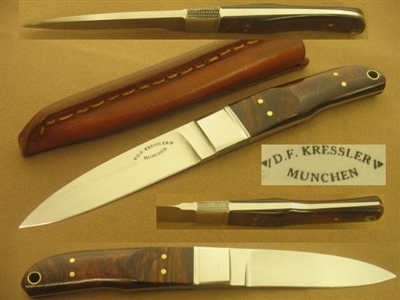 D. F. KRESSLER INTEGRAL KNIFE    SOLD