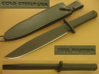 VINTAGE COLD STEEL TRAIL MASTER KNIFE   SOLD