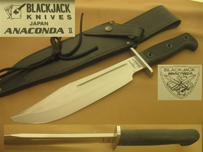 BLACKJACK ANACONDA BOWIE KNIFE  SOLD