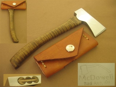LEE MCDOWELL MARBLE'S #5 STYLE AXE, HATCHET   SOLD
