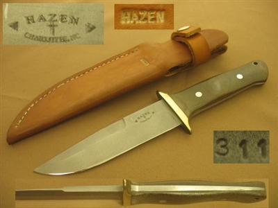 HAZEN CHUTE KNIFE FIGHTING KNIVES  PRICE REDUCED   SOLD