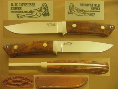 R. W. LOVELESS, MERRITT KNIVES   SOLD