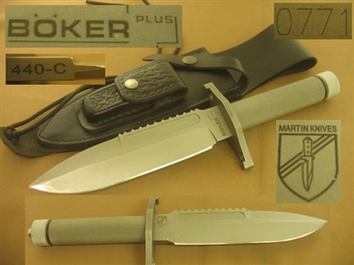 BOKER MARTIN SURVIVAL KNIFE   SOLD